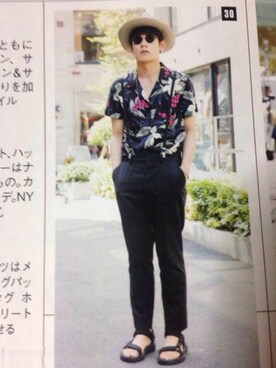 FUJIWARAさんのコーディネート