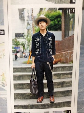 FUJIWARAさんのコーディネート