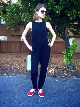 「Mossimo（モッシモ）のアイテム（シューズ）」を使った、Alexさん（レディース・163cm）の夏コーディネート