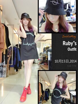 Ruby林珮瑩さんのコーディネート