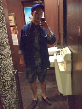 「アイテム（つなぎ/オールインワン）」を使った、toru_yamamuraさん（メンズ・175cm）の春コーディネート