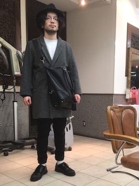 Yoshimitsu Toyaさん（メンズ・170cm）の秋コーディネート