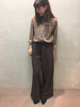 IMAEDA2さん（レディース・167cm）の秋コーディネート