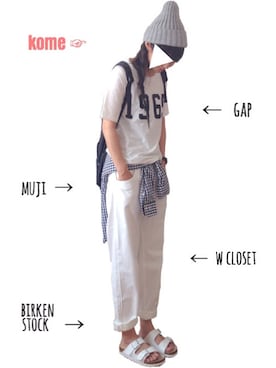 「CASIO（カシオ）のアイテム」を使った、tumさん（レディース・160cm）の春コーディネート