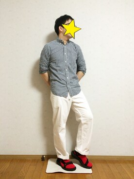 おたつさん（メンズ・172cm）の春コーディネート