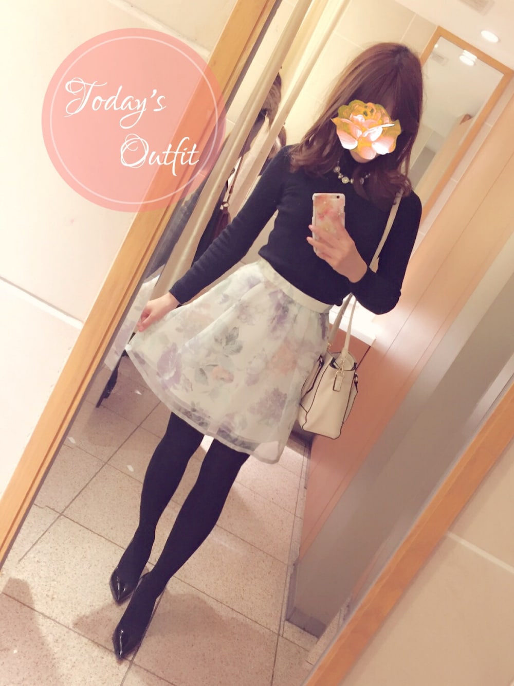 石原さとみ着 オパールフラワースカート｜レディース