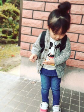 *.yukino⑅◡̈*さん(キッズ・90cm)の冬コーディネート