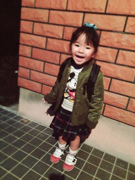 *.yukino⑅◡̈*さん(キッズ・90cm)の冬コーディネート