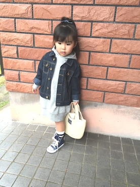 *.yukino⑅◡̈*さん（キッズ・90cm）の春コーディネート