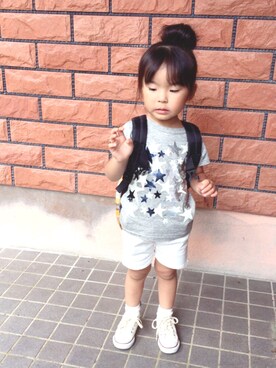 *.yukino⑅◡̈*さん（キッズ・100cm）の夏コーディネート