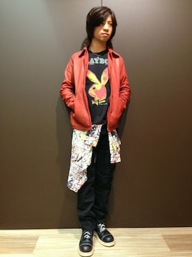 yutaさん（メンズ・180cm）の秋コーディネート