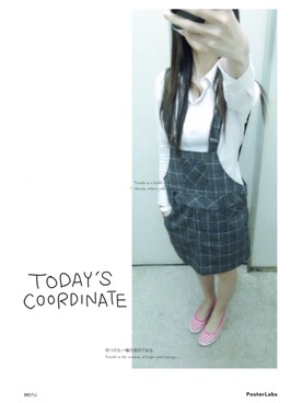 「Abercrombie&Fitch（アバークロンビーアンドフィッチ）のアイテム（ブルゾン）」を使った、veraさん（レディース・163cm）の冬コーディネート
