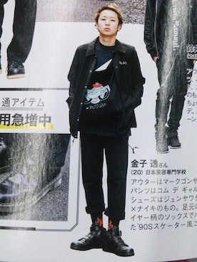 金子 透さんのコーディネート