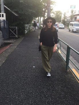 arareさん（レディース・160cm）の秋コーディネート