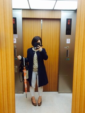 ちよねさん（レディース・153cm）の冬コーディネート