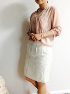 ちよねさん（レディース・153cm）の春コーディネート