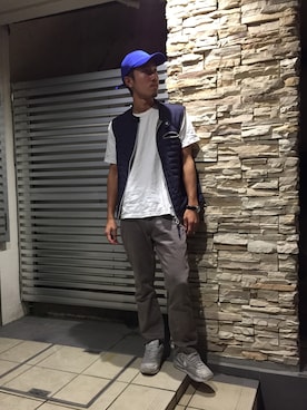 「AIRMAX90」｜「アイテム（腕時計）」を使った、TOMOYAさん（メンズ・175cm）の秋コーディネート