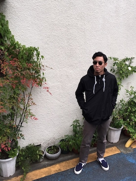 「BRTH BREATH（ ブレス）のアイテム」を使った、TOMOYAさん（メンズ・175cm）の秋コーディネート