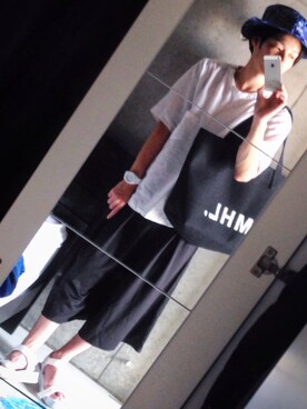 がーそーさん（メンズ・166cm）の夏コーディネート