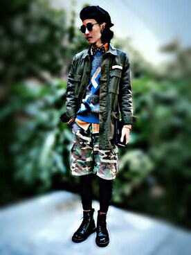 居子堯さんのコーディネート