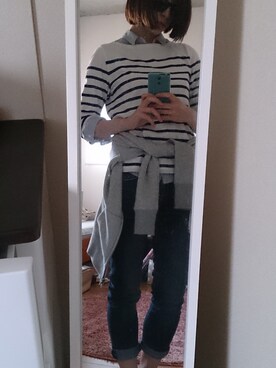 RISAKOさん（レディース・165cm）の春コーディネート