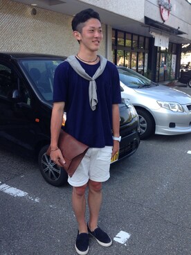 KRAさん（メンズ・178cm）の夏コーディネート