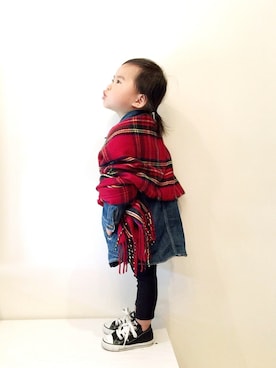 bow-changさん(キッズ・90cm)の秋コーディネート