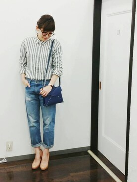 「Daniel Wellington」｜カインドオルフレスポ東大阪店さん（レディース・160cm）の春コーディネート