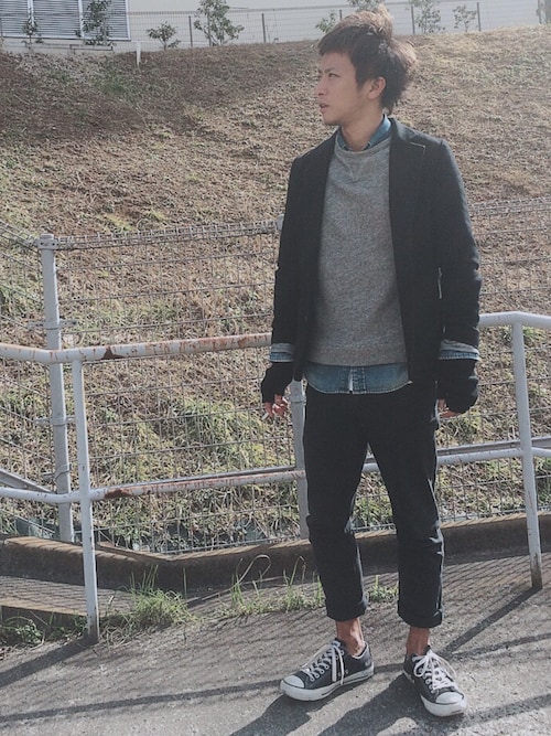 熱い視線を独り占め メンズのデニムシャツコーデで即おしゃれ男子に変身 Unisize ユニサイズ