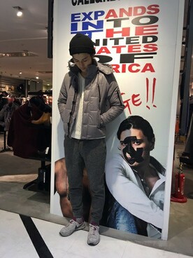 「CALL&RESPONSE（コールアンドレスポンス）のアイテム（ブルゾン）」を使った、CALL&RESPONSEさん（メンズ・187cm）の秋コーディネート