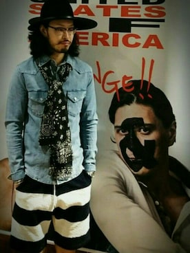 「CALL&RESPONSE（コールアンドレスポンス）のアイテム（帽子）」を使った、CALL&RESPONSEさん（メンズ・172cm）の春コーディネート