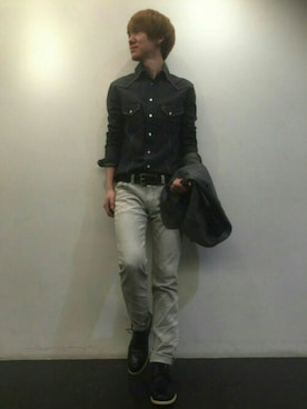 「CALL&RESPONSE（コールアンドレスポンス）のアイテム（その他アウター）」を使った、CALL&RESPONSEさん（メンズ・172cm）の春コーディネート