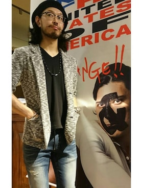 「CALL&RESPONSE（コールアンドレスポンス）のアイテム（その他アウター）」を使った、CALL&RESPONSEさん（メンズ・171cm）の春コーディネート