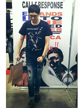 CALL&RESPONSEさん（メンズ・180cm）の春コーディネート