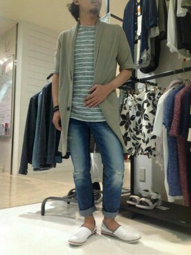 CALL&RESPONSEさん（メンズ・168cm）の春コーディネート