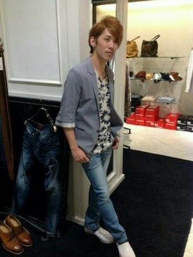 CALL&RESPONSEさん（メンズ・173cm）の春コーディネート