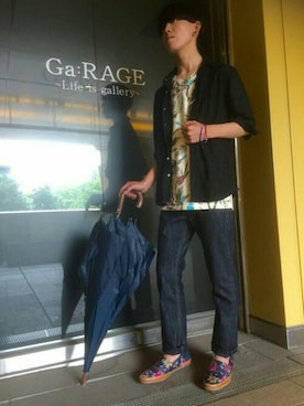 CALL&RESPONSEさん（メンズ・174cm）の夏コーディネート