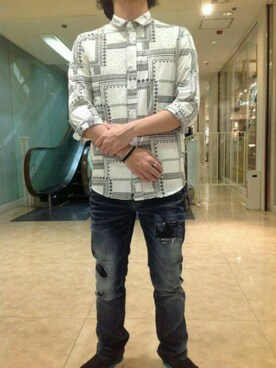 「CALL&RESPONSE（コールアンドレスポンス）のアイテム」を使った、CALL&RESPONSEさん（メンズ・168cm）の夏コーディネート