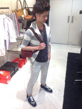 CALL&RESPONSEさん（メンズ・175cm）の夏コーディネート