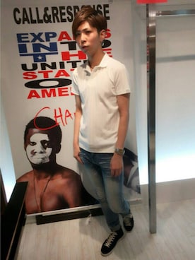 「CALL&RESPONSE（コールアンドレスポンス）のアイテム」を使った、CALL&RESPONSEさん（メンズ・178cm）の夏コーディネート