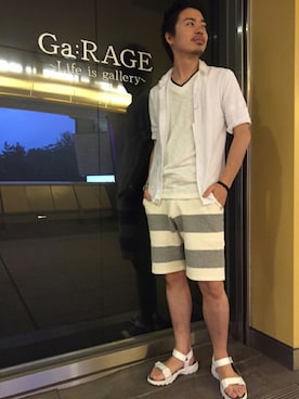 CALL&RESPONSEさん（メンズ・174cm）の夏コーディネート