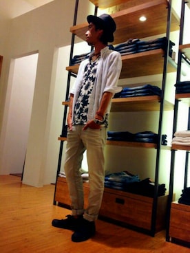 CALL&RESPONSEさん(メンズ・180cm)の夏コーディネート