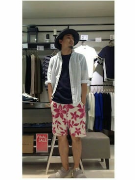 CALL&RESPONSEさん（メンズ・168cm）の夏コーディネート