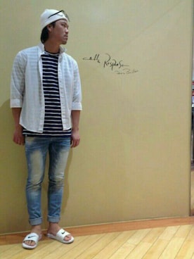 CALL&RESPONSEさん(メンズ・173cm)の夏コーディネート