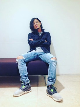 「CALL&RESPONSE（コールアンドレスポンス）のアイテム（ブルゾン）」を使った、CALL&RESPONSEさん（メンズ・168cm）の夏コーディネート