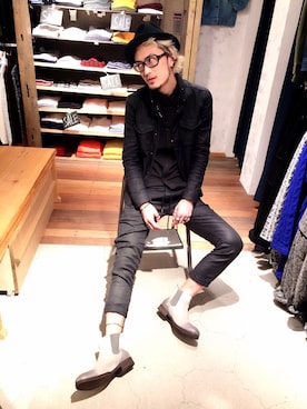 「CALL&RESPONSE（コールアンドレスポンス）のアイテム」を使った、CALL&RESPONSEさん（メンズ・179cm）の秋コーディネート