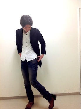 「CALL&RESPONSE（コールアンドレスポンス）のアイテム」を使った、CALL&RESPONSEさん（メンズ・175cm）の秋コーディネート