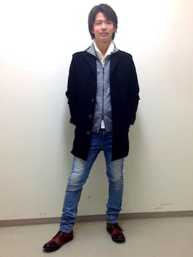 「CALL&RESPONSE（コールアンドレスポンス）のアイテム」を使った、CALL&RESPONSEさん（メンズ・175cm）の秋コーディネート