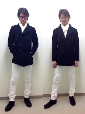 「CALL&RESPONSE（コールアンドレスポンス）のアイテム」を使った、CALL&RESPONSEさん（メンズ・176cm）の冬コーディネート