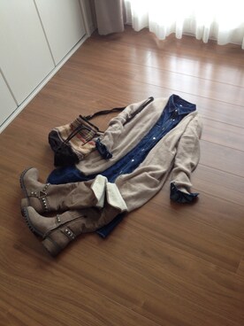 yuu_mtさん（レディース・160cm）の冬コーディネート